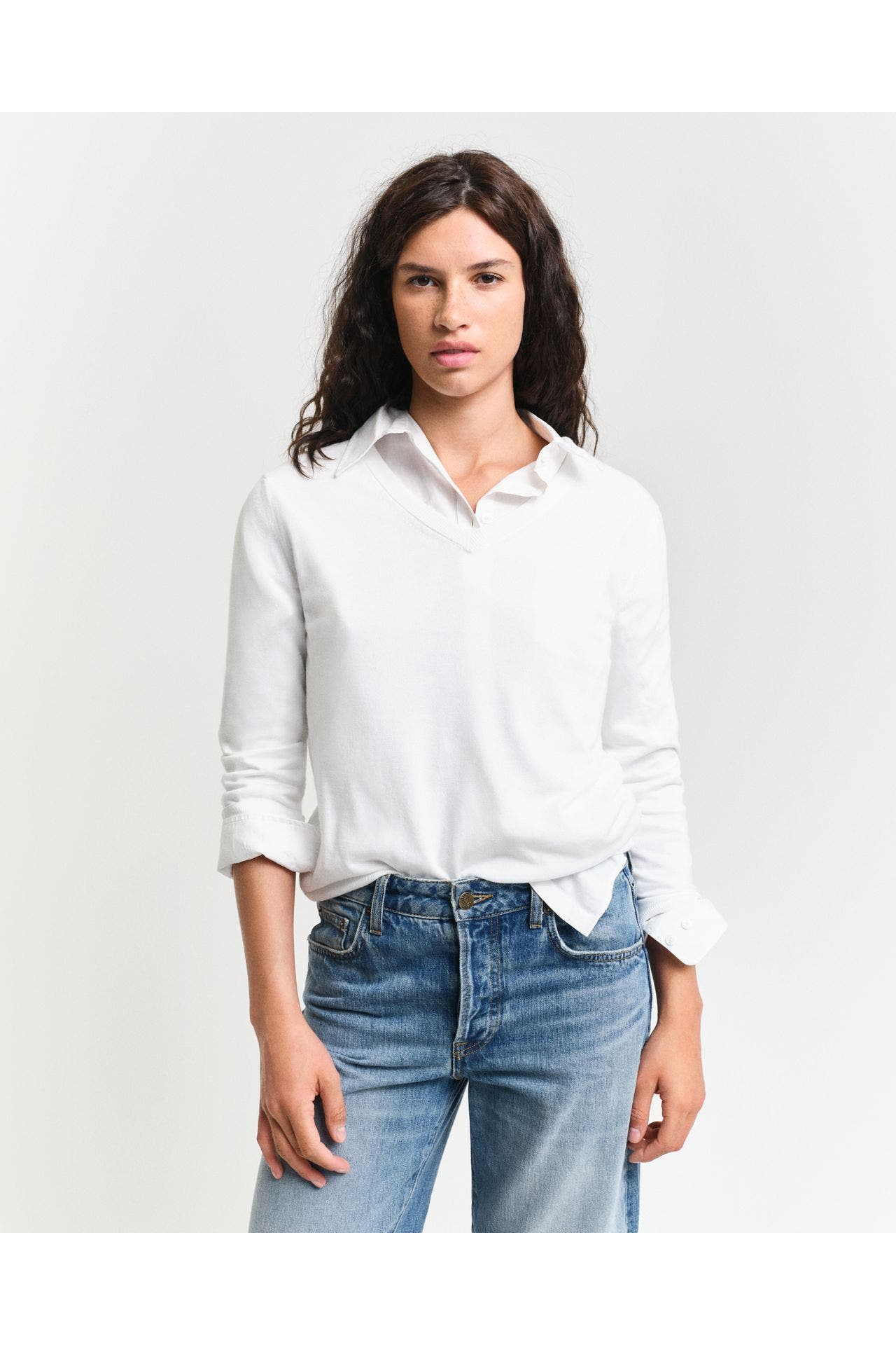GANT Strickpullover weiß, Bild 1