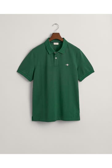 GANT Polo-Shirt dunkelgrün