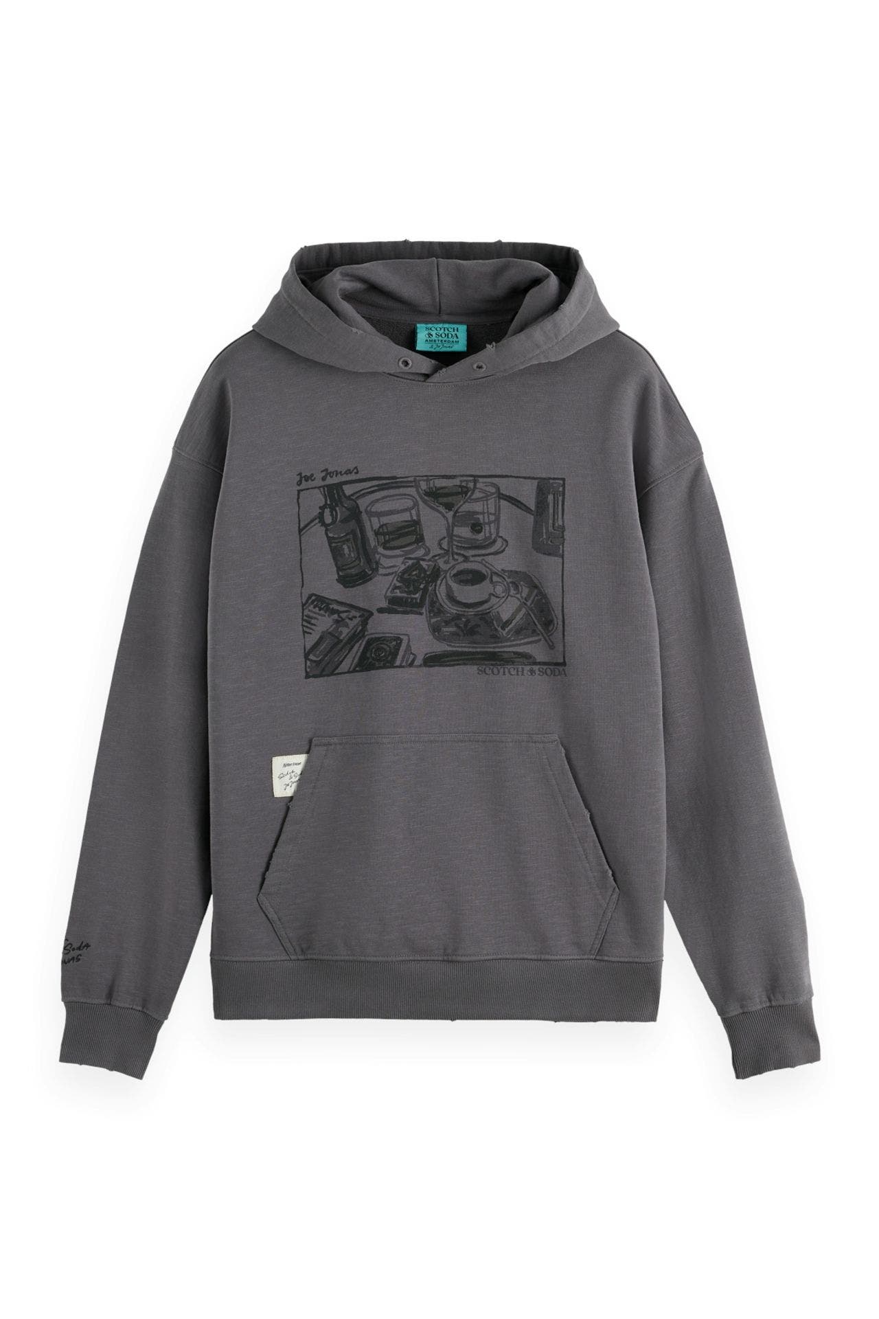 SCOTCH & SODA Hoodie grau, Bild 1