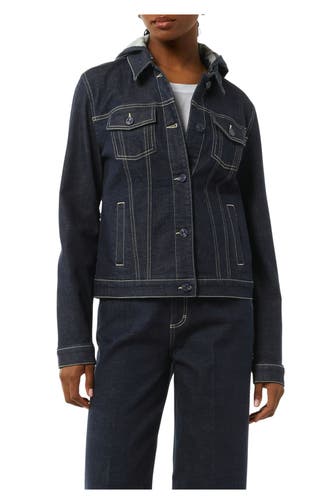 COMMA, Jeansjacke nachtblau