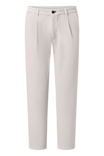 JOOP! Stoffhose Lead weiß Loose Fit