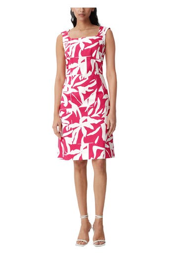 COMMA, Minikleid gemustert