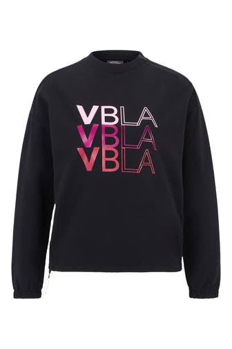 VENICE BEACH Sweatshirt 'Addison' schwarz