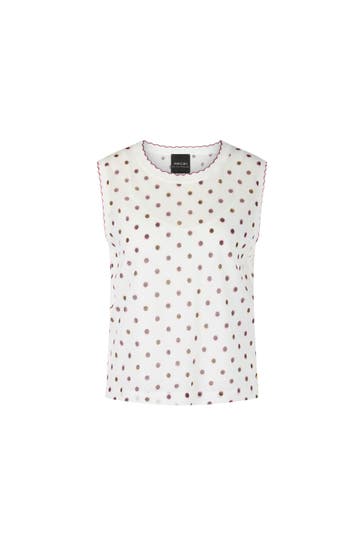 MARC CAIN Stricktop gepunktet