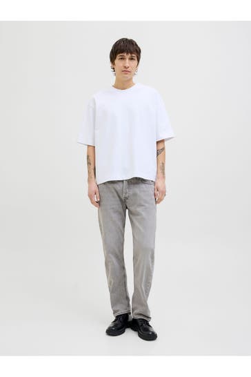 JACK & JONES Jeans grau straight