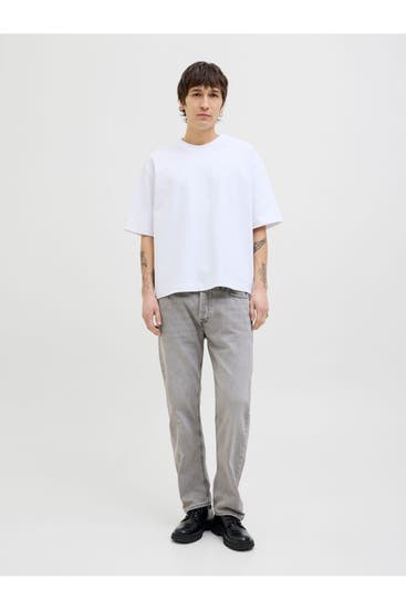 JACK & JONES - Jeans grau straight