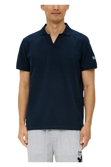 S.OLIVER Polo-Shirt dunkelblau
