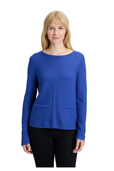 BETTY BARCLAY Strickpullover königsblau