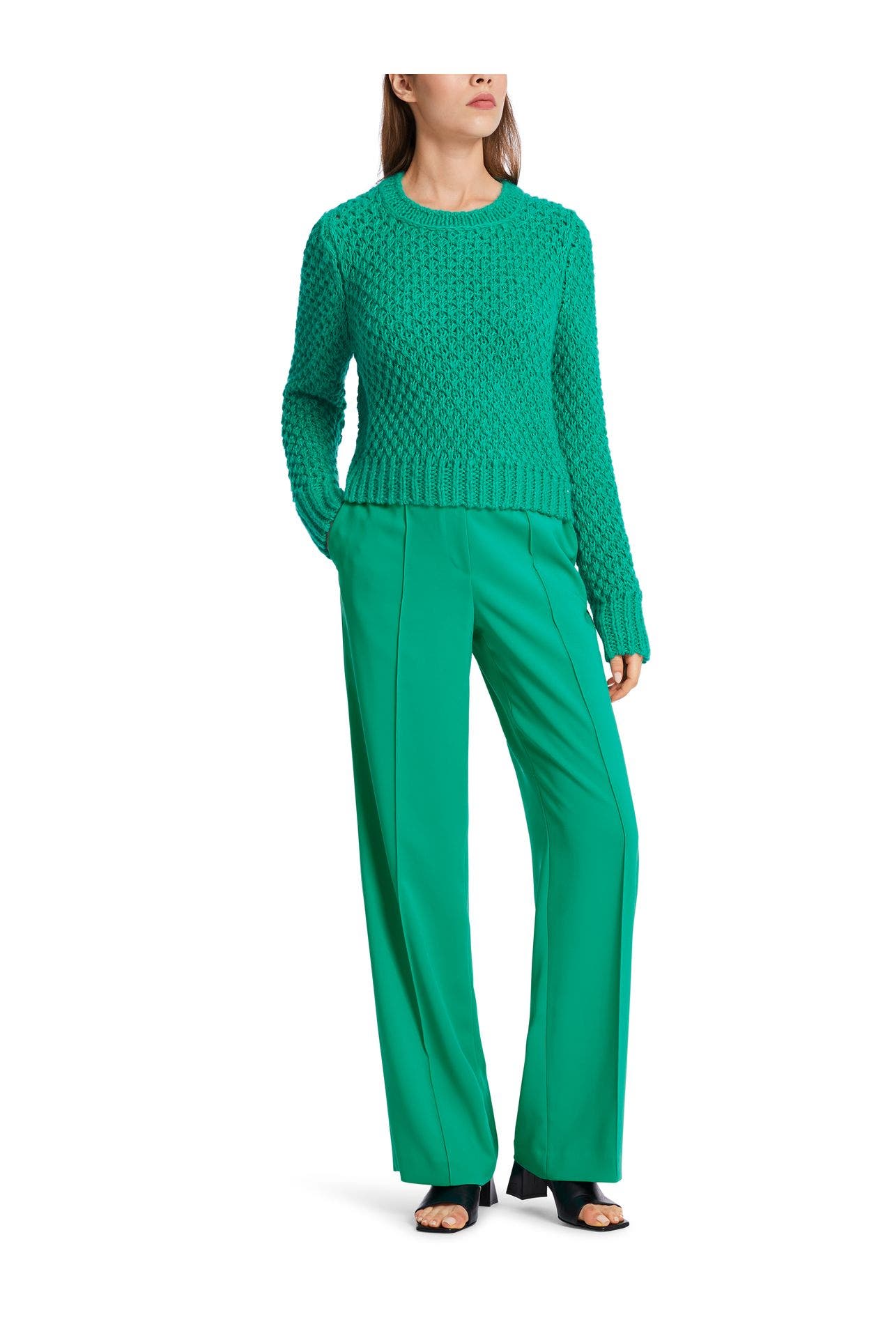 MARC CAIN Strickpullover grün, Bild 1