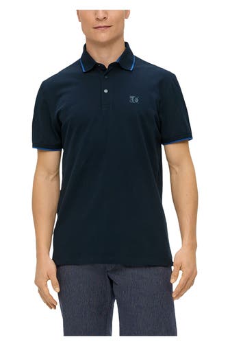 S.OLIVER Polo-Shirt nachtblau