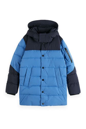 SCOTCH & SODA Steppmantel zweifarbig