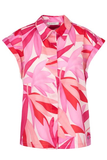 BUGATTI Bluse gemustert