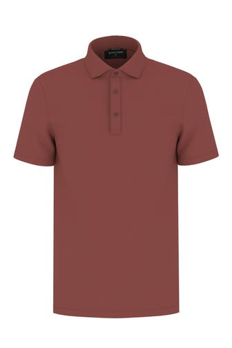 STRELLSON Polo-Shirt terracotta