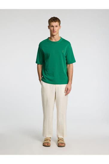 SELECTED T-Shirt grün