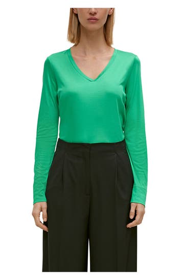 COMMA, Longsleeve neongrün