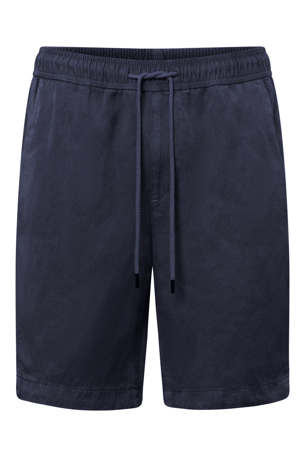 STRELLSON Short Leinen-Mix Shorts Kaji, hellbraun navy Straight, Bild 1