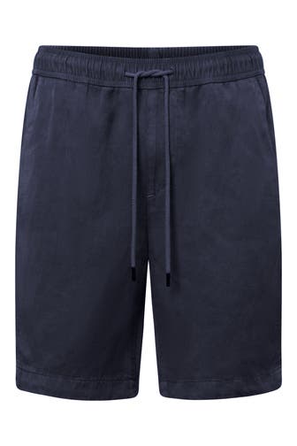 STRELLSON Short Leinen-Mix Shorts Kaji, hellbraun navy Straight