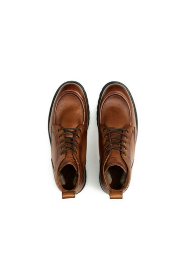 LLOYD Leder-Stiefeletten braun