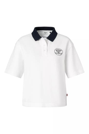 JOOP! JEANS Polo-Shirt 'Tabia' weiß