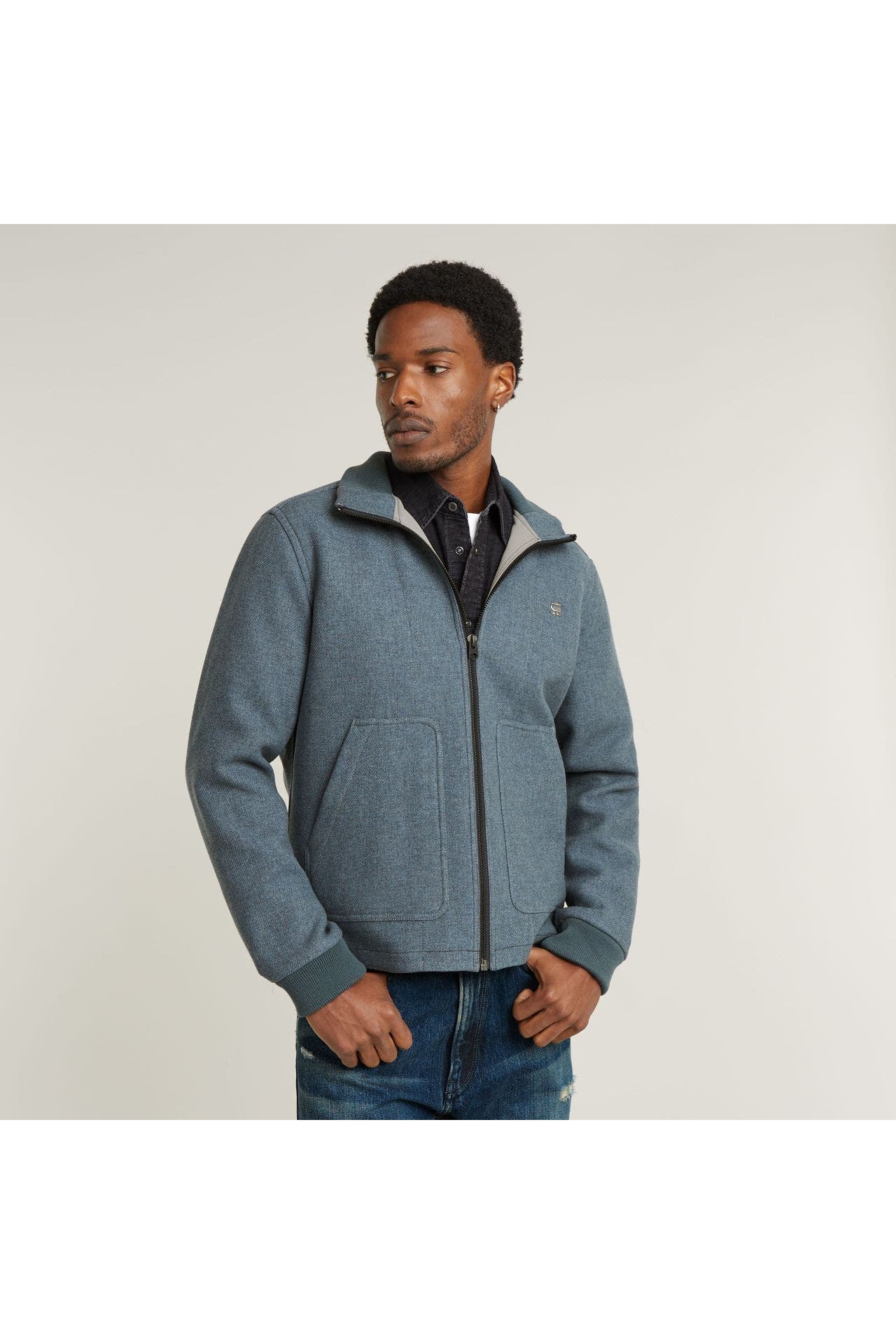 G-STAR Blouson graublau, Bild 1