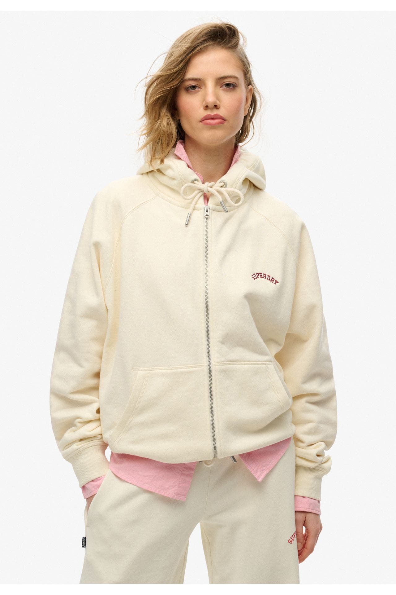 SUPERDRY Sweatjacke vanille, Bild 1