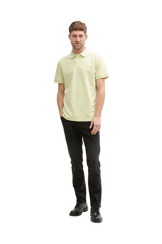 TOM TAILOR Poloshirt hellgrün