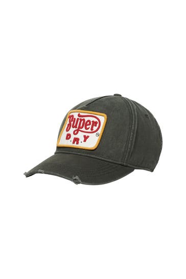 SUPERDRY Basecap oliv unisex