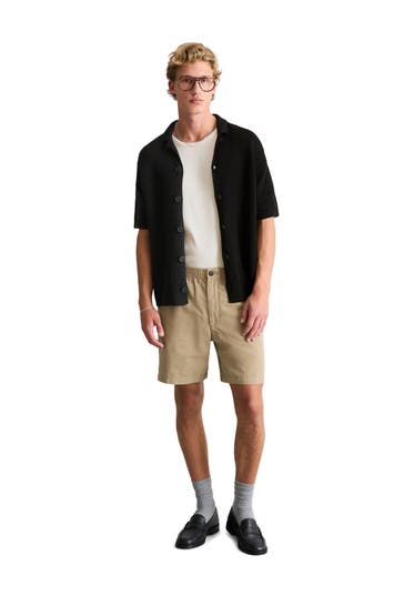 MARC O'POLO DENIM Strickhemd schwarz