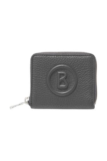 BOGNER Ledergeldbörse 'bozen' grau