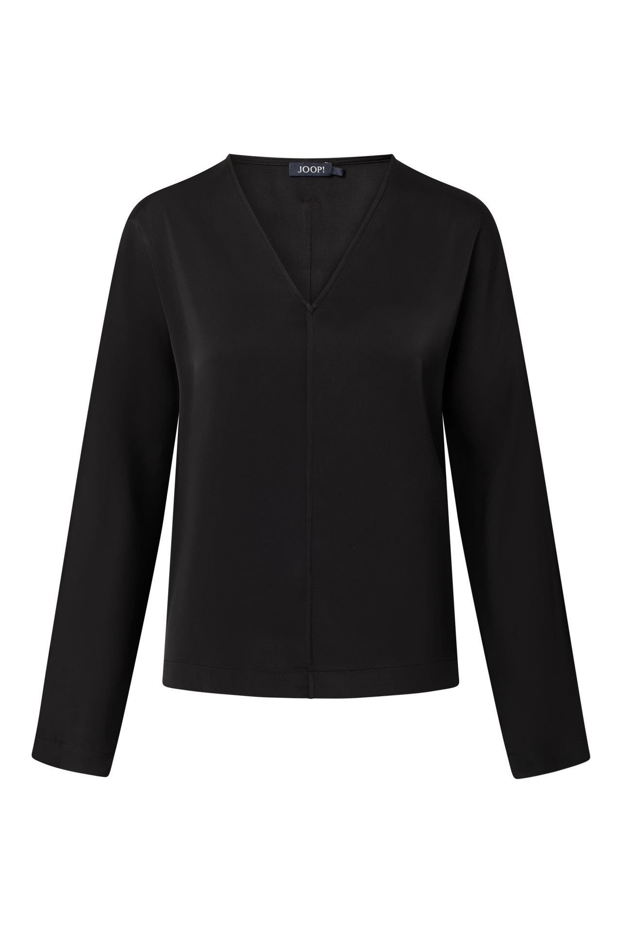 JOOP! Blusenshirt Satinbluse in Schwarz schwarz, Bild 1