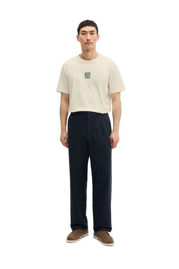 MARC O'POLO Chino 'Mossbo' wide leg
