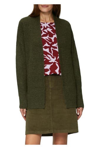 S.OLIVER Strickjacke dunkelgrün