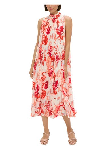 S.OLIVER BLACK LABEL - Midikleid gemustert