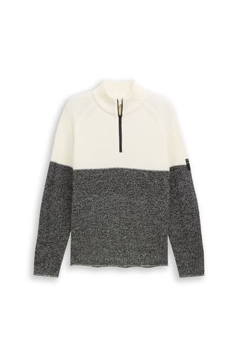 TOM TAILOR Strick-Troyer zweifarbig
