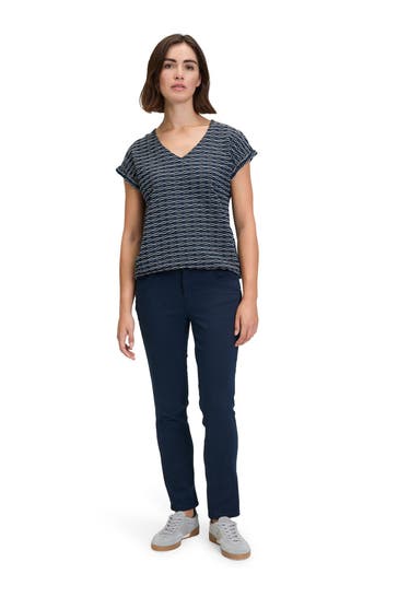 BETTY & CO T-Shirt gemustert