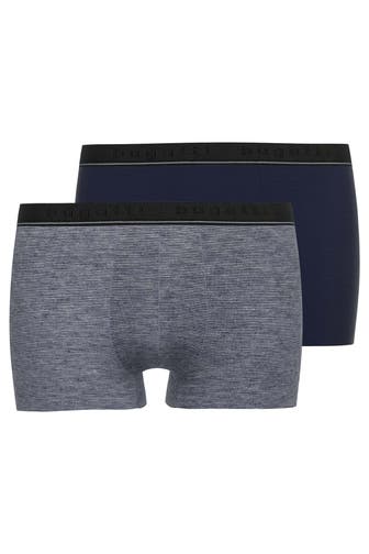 BUGATTI 2er-Pack Boxer Trunks dunkelblau