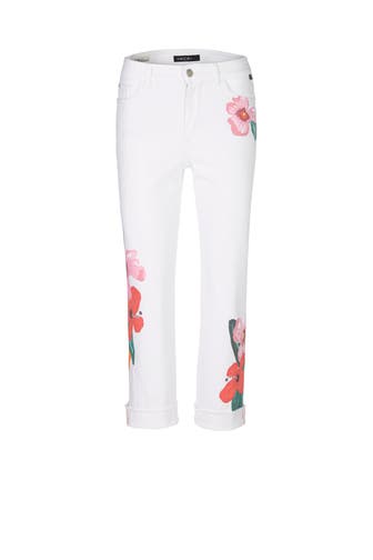 MARC CAIN Jeans weiß straight