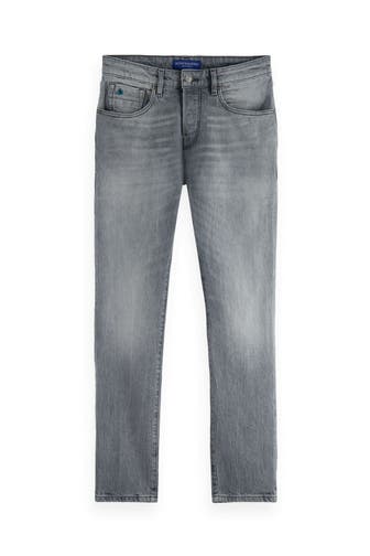 SCOTCH & SODA Jeans grau slim