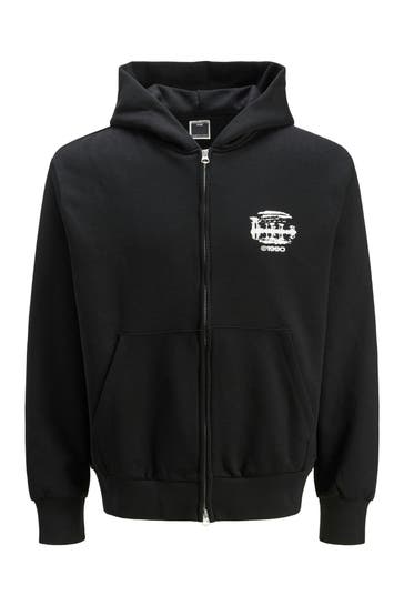 JACK & JONES Sweatjacke schwarz