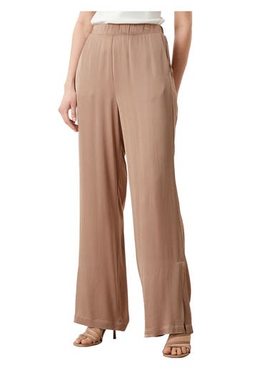 S.OLIVER BLACK LABEL Stoffhose hellbraun