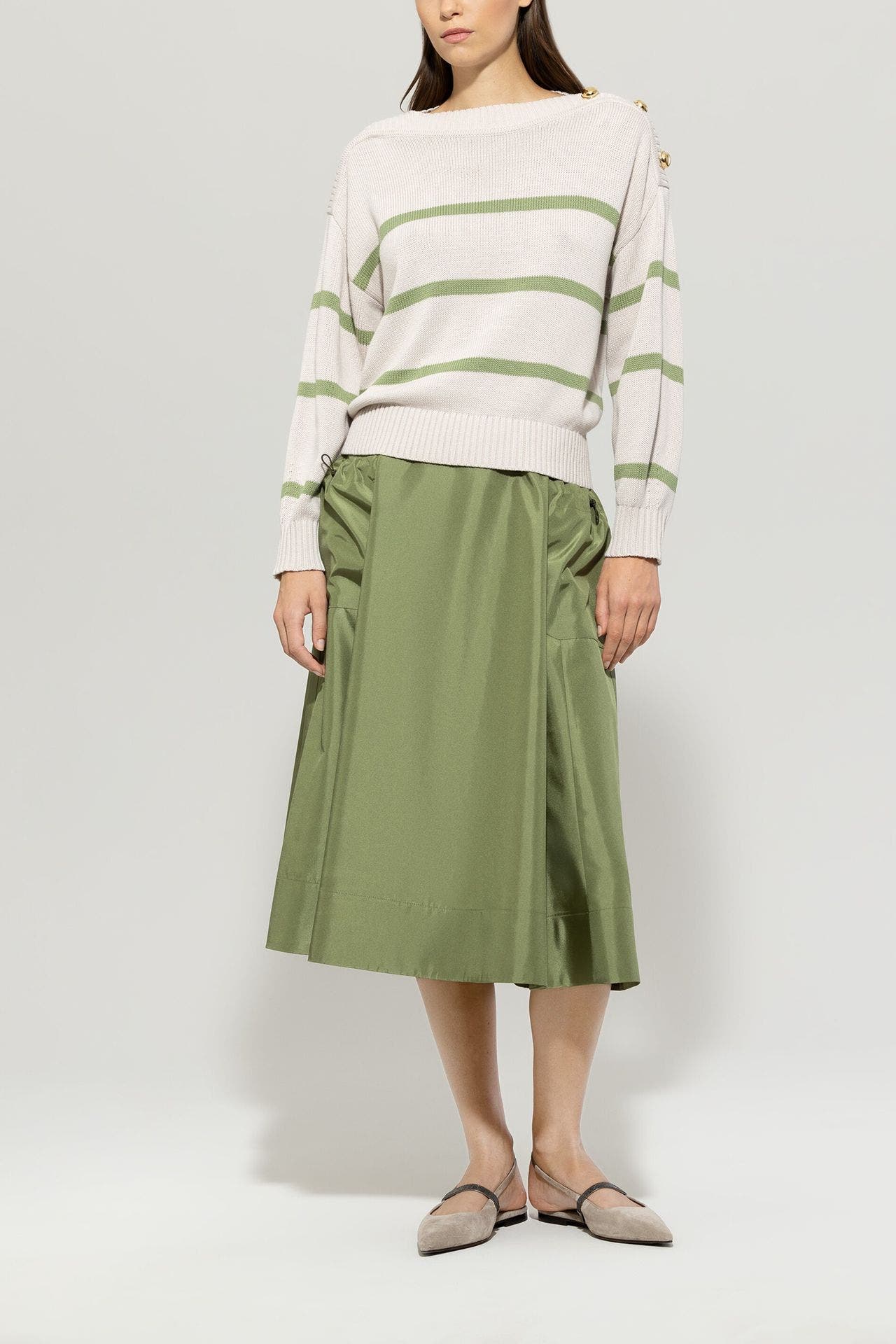 LUISA CERANO Strickpullover gestreift, Bild 1