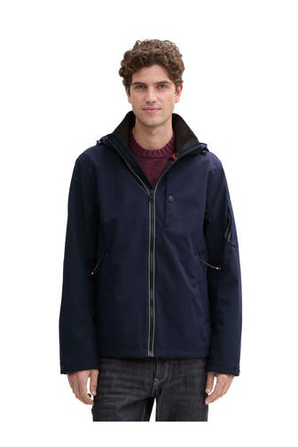 TOM TAILOR Softshelljacke dunkelblau