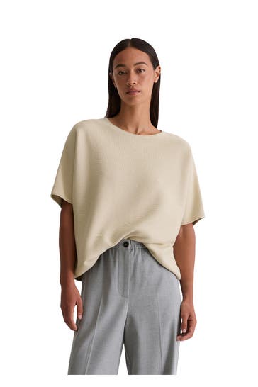 MARC O'POLO Strickshirt creme