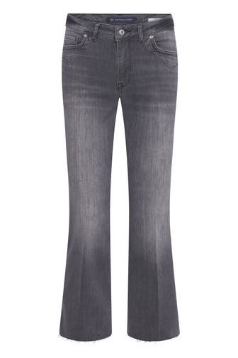 RAFFAELLO ROSSI Jeans dunkelgrau flared