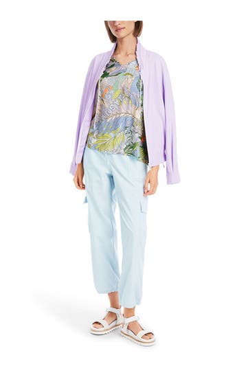 MARC CAIN Blusenshirt gemustert