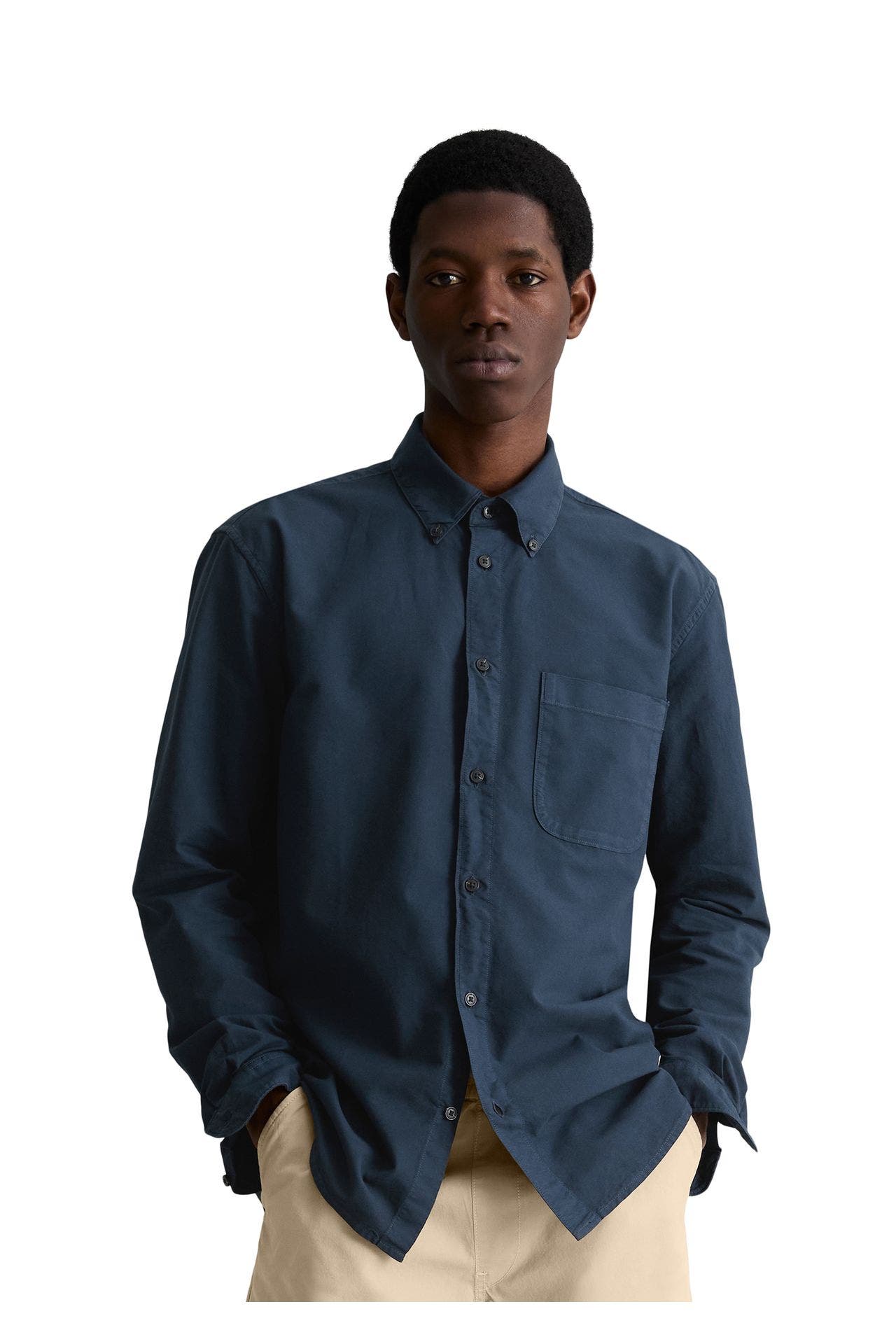 MARC O'POLO DENIM Casual-Hemd navy Regular Fit, Bild 1