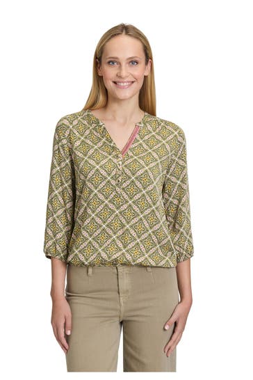 CARTOON Blusenshirt gemustert