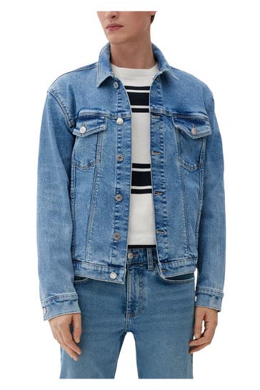 S.OLIVER Jeansjacke blau