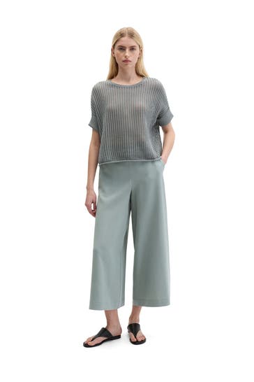 MARC O'POLO Strickshirt meergrün