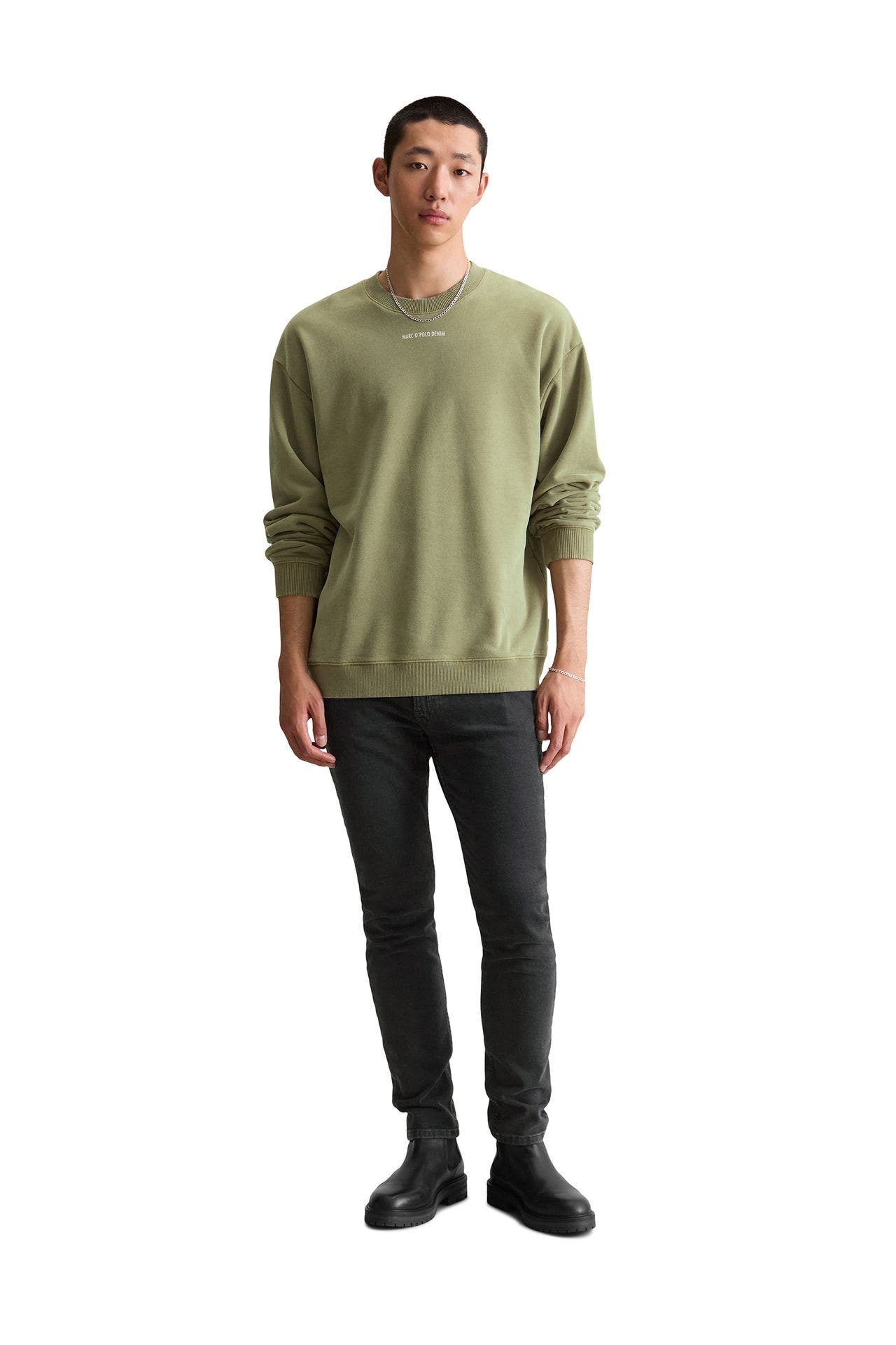 MARC O'POLO DENIM Sweatshirt graugrün, Bild 1